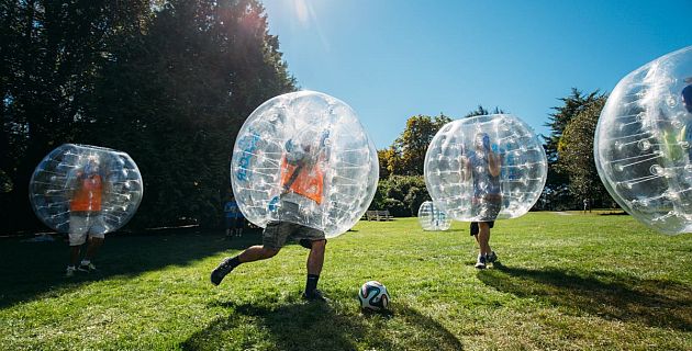 bubble soccer outdoor