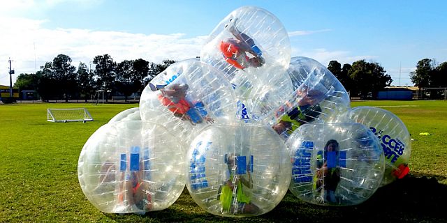 bubble soccer team