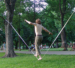 Unsere Slacklines